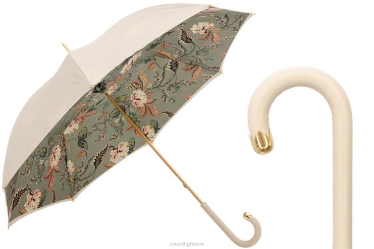 ομπρέλα | PASOTTI 189 5g414-4 m17 - κλασική ομπρέλα ιβουάρ 2N6B8442 γυναίκες